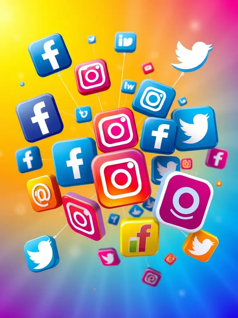 An illustration showing Dolly seamlessly integrating with various marketing and social media platforms for easy video distribution.